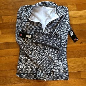 NWT winter long sleeve and matching headband